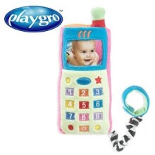 „Playgro Art“. 111782 Mano pirmasis mobilusis telefonas Vaikų minkštas telefonas