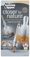Tommee Tippee Closer to Nature Bottle Brush Art. 421116  Birste pudelei un knupim