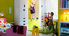 „Ikea BARNSLIG“ vaikiškas veidrodis