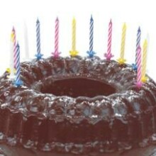 24 свечки для торта с держателями