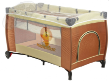 Baby Maxi Simply Lion Манеж-кровать для путешествий двухуровневая с пеленальной поверхностью 