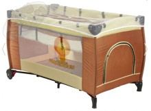 Baby Maxi Simply Lion Манеж-кровать для путешествий двухуровневая с пеленальной поверхностью 