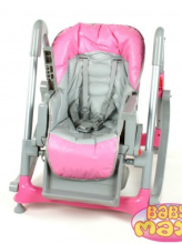 BABY MAXI BM 207 (pink) стульчик для кормления-качалка