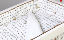 La Bebe™ Set 100x140/105x150/40x60 Art.32551 Björn Комплект детского постельного белья из 3х частей 100x140, 105x150, 40x60 cm