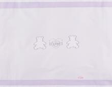 Feretti Trio Orsetti violet/white комплект детского постельного белья