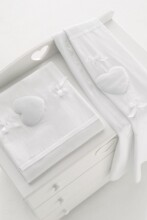ERBESI - Perlinė vaikiška lova su skalbinių dėže