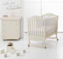 ERBESI - Perlina bērnu gulta ar veļas kasti 