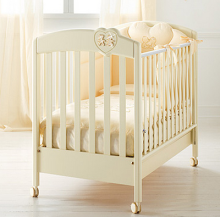 Lettino Baby Expert Lui&Lei Panna Oro Bērnu gultas veļas komplekts Lui e Lei Piena krāsas/zeltaina