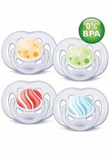 Philips Avent Freeflow Art.180/24 Silicone Soother 0 - 6 m.