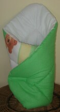 MimiNu Standart 4234 Хлопковый конвертик одеялко для выписки (для новорождённого) 80х80 см