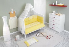 NINO-ESPANA - Baby blanket 83x83cm - Morada Yellow