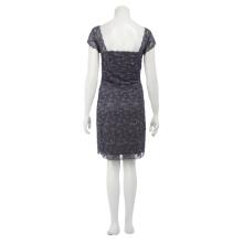 MARINA Sequined Grey Lace Dress 639637 Kleita