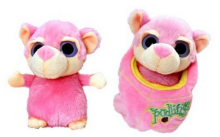 Keel Toys Ladybird Podling 18cm Cuddly Plush Soft Toy in Pouch