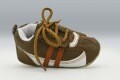 Bobas baby shoes Велюровые пинетки 3-6m. м.(коричневые) на овчине
