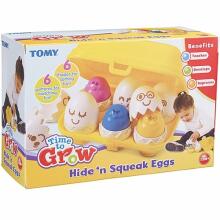 Tomy Hide'n'Squeak Eggs Art.1581 Игрушка-сортер Найди Яйцо