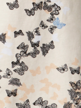 HOTmilk Maternity Soft Cream and Butterfly Print