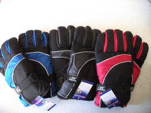 Ski Glove Water Proof - ūdensnecaurlaidīgie cimdi krāsa Black/Grey