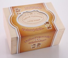 Odcisk Bobasa Memory Box Деревянная шкатулка для памятных сувениров