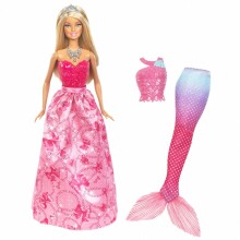 Mattel Barbie Royal Dress up X9457 Lelle Barbija 3 in 1