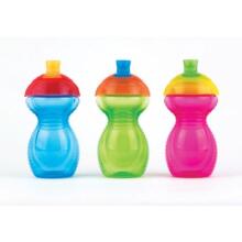 MUNCHKIN 11366- бутылочка непроливайка Spill Proof Cup 296ml с мягким силиконовым носиком для удобного питья