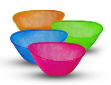 Munchkin 5 PACK MULTI-CLOURED FEEDING BOWLS