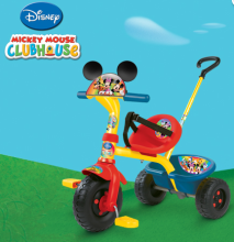 Smoby Mickey Club House Be Fun 444131 bērnu trīsritenis Disney 