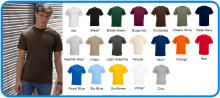 Fruit of the Loom T-Shirt Color Мужская майка для принта