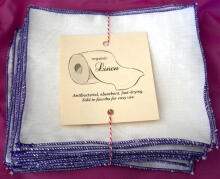 La bébé Boutique Eco 100% Natural Linen Dabīga lina pleca multifukcionāla salvete 5 gb.