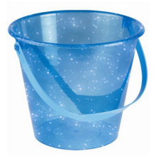 Ecoiffier 8/599S Glittery Summer Bucket 16 cm Spainītis