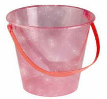 Ecoiffier Art. 8/599S Glittery Summer Bucket 16 cm