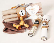 La Bebe™ Linen Art.44045 Dabīga lina pleca multifukcionāla salvete 1 gb. (m)