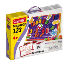 Quercetti Art.5213 Magneta numbers basic Magnetiska tāfele ar cipariem un figūram