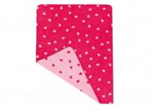 MyJulius Zollner Herzchen pink 350-4747-08 pledinš 75x100cm 