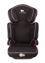 Kinderкraft Junior Plus Red Oxford  Bērnu autokrēsls (15-36 kg)