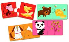 Djeco attīstoša rotaļlieta bērniem Puzzle Duo (10 det.) DJ08166