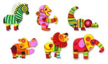 Djeco attīstoša rotaļlieta bērniem Puzzle Duo DJ08171 (6 det.)