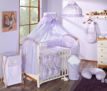 Mamo Tato - Bērnu gultas veļas komplekts Premium no 5 daļām (60/100x135)