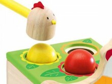 DJECO Развивающая деревянная игрушка Toc & Boum DJ06302