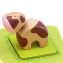 Djeco Art.DJ01030 Wooden Puzzles Развивающий 3D пазл Bildi