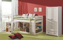 Kamil  Двухъярусная (Двухэтажная) кровать с письменным столом для детей