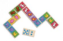 DJECO Wooden Puzzles Развивающая игра Домино Domino nimo DJ01638