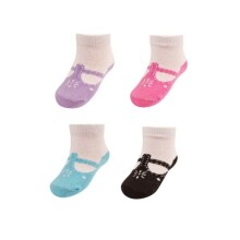 SOXO Baby Gift Set 0774 Подарочный набор 0-6м. Хлопковые стильные носки 4 пары