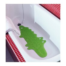 IKEA PATRULL 101.381.63 Vonios kilimas neslystantis žalias krokodilas