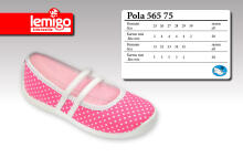 Lemigo Pola 565 tekstila kurpes