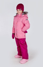 HUPPA '14 - Taisnās bērnu bikses ar augsto vidu Taavi Art. 2140AW/063 (116,128 cm), fuksia