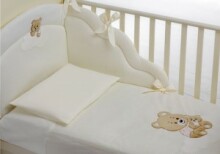 „Baby Expert Abbracci by Trudi“ 49326 kūdikių lovos skalbinių komplektas