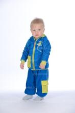 HUPPA 14' - Детский флисовый комбинезон Miko Art. 4303CW (74 - 92cm) blue