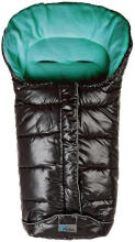 Alta Bebe Art.AL2224-32 Black/Petrol Baby Sleeping Bag Bērnu Ziemas Siltais Guļammaiss