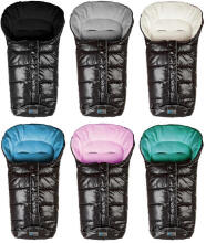 Alta Bebe Art.AL2224-32 Black/Petrol Baby Sleeping Bag Bērnu Ziemas Siltais Guļammaiss