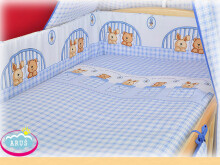 MimiNu Bērnu gultiņas aizsargapmale 180cm 